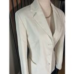 Etcetera Etcetra white blazer size 6 classy white work blazer Photo 1