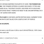 One Teaspoon  Purple Haze Pioneer High Waist Vintage Fit Jeans Photo 4