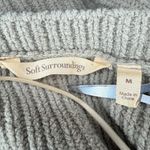 Soft Surroundings Women's Ribbed Chenille Tunic Long Sweater Beige Tan Size M Photo 8