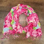 Lilly Pulitzer Holy Grail First Impressions Hotty Pink Scarf The Lilly Scarf 🦄 Photo 5