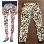 Madewell Women's Skinny Skinny Ankle Jeans Sz 29 Floral Boho Preppy Stretch Photo 1