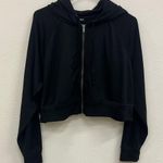 Torrid  black Zip-Up Cropped Hoodie size 2 (2X) #32 Photo 0