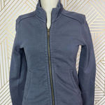 American Giant Heavyweight Full Zip Up Sweatshirt Jacket Jacket Gray Size XS Photo 3