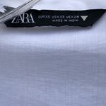 ZARA  Poplin Top with Eyelet Embroidery 🌸 XS Photo 5