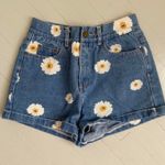 SheIn Denim Daisy Shorts Photo 0