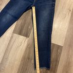 Vigoss Crop women’s dark wash denim stretch jeans size 8 Photo 8