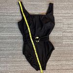 Longitude Vintage  Swimsuit Black One Piece 10 Photo 3