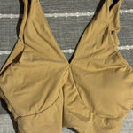 Pheel Bra Top Tan Size L Made in USA Halter Neck Sporty Athleisure Size L Photo 0