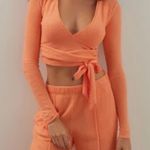 Urban Outfitters  Out From Under Edith Fleece Wrap Top Photo 1