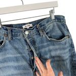 RE/DONE 70s Stove Pipe Jeans Favorite Bleu Button Fly Straight Hi Rise Womens 31 Photo 3