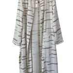 Anthropologie  x BB Dakota Deedra Duster Jacket Women's Size M Longline Cardigan Photo 2