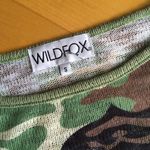 Wildfox  Semi-Sheer Knit Camouflage Lightweight Sweater, Green, Brown, Size S Photo 3