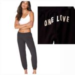 Spiritual Gangster One Love Women’s Black Sweatpants Size XS Photo 1