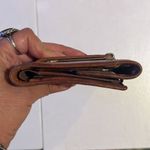 Dooney & Bourke Vintage Caramel Brown Leather Wallet Photo 10