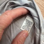 Victoria's Secret Victoria’s Secret Pajama Set Womens Large Gray Lace Trim Button Top & Shorts Photo 5