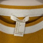 Forever 21 Yellow Striped Sweater Photo 2