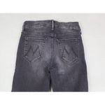 Mother Jeans Womens 24 Gray The Looker Ankle Fray Night Hawk Casual Made USA Black Photo 2