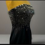 JASPER CONR AN Sexy Women's Long Evening Elegant Black Dress. Vintage Size 8 Photo 5