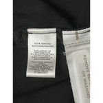 Lou & grey  Women’s Black Shirt Dress XS Roll Tab Sleeve Tunic Casual Goth Photo 7