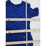 Apt. 9  Blue Faux Wrap Dress Short Sleeve Sz S Photo 6