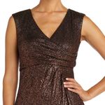 R & M Richards NWT  9116 Ombre Long Formal Dress IN BRONZE Photo 4