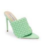 Steve Madden Light Green Fateful Heels Sandals Photo 0