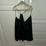 Brooks Brothers  black 100% Silk Charmeuse Cami Size Photo 3