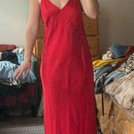 A New Day  Midi Slip Dress Red Photo 1