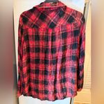 Mystree  Red/Black flannel. Size Small. Photo 3