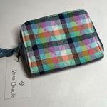 Vera Bradley RFID Petite Zip-Around Wallet - Gingham Plaid #74 Photo 2