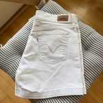 Levi's Levi’s 515 White Denim Shorts Size 8 Photo 7