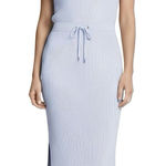 Reiss  Womens Dress Sz Small Josephine Ribbed Knit Tank Midi Minimalist Minimal Photo 0