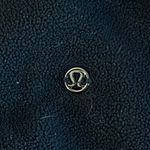 Lululemon Runaway Fleece Pullover Hoodie Black and Gray Size 6 Thumbholes Gym Photo 5