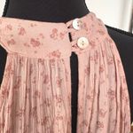 Altar'd State Baby Pink Floral Pastel Prairie Tiered Maxi Halter Neck Dress Boho Cottagecore Photo 6