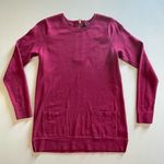 Jeanne pierre  Women’s Maroon Red Pullover Knit Sweater Long Sleeve, Small Photo 0