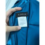 B Darlin NEW Off the shouolder Corset Wrap Side Slit Long Dress Gown Holiday Photo 7