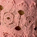 Lulus Take A Moment Light Pink Lace Mini Dress Size Medium Photo 6