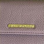 Bandolino  chain link wristlet tri fold pink wallet Photo 1