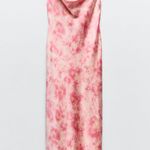 ZARA Pink Tie Dye Dress Photo 1