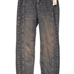 We The Free CRVY Dream State High Rise Straight Leg Jeans, Flashback Blue NWT Photo 3