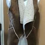 Sanctuary  draped Sherpa vest Photo 0