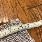 Old Navy linen blend pinstripe cargo pant size small Photo 5