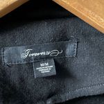 Forever 21 Black & Tan Elbow Patch Blazer Size M GUC Photo 3