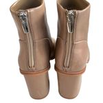 Vince Camuto Like New Leather Bebinder Open Toe Bootie Tan Size 9.5 Photo 4