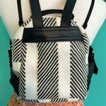 Kensie  brand BLACK/TAN/WHITE WOVEN MATERIAL BACK PACK Photo 4