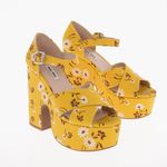 Miu Miu Daisy Platform Heels Photo 1