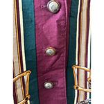 Vintage Talbots Womens Equestrian Vest Small Red Green Plaid 90s 80s Old Money Photo 1