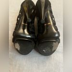 Gucci  Black Elastic And Leather Isadora Gladiator Booties Photo 8