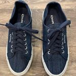 Superga  athletic shoes.  Size: 8 (women’s).  Denim look. Photo 0
