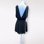Show Me Your Mumu  Black Corinne Crossover Mini Dress NWT Size XS‎ Dance Party Photo 5